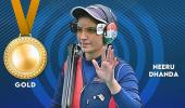 Neeru wins trap gold; India sweep women's jr event