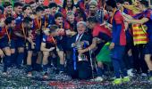 Barca thrash Real to win record 15th Super Cup