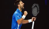 Aus Open PIX: Djokovic survives scare; Alcaraz cruises