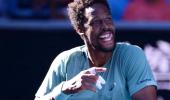 I'm the best athlete at 38: Monfils outplays Fritz