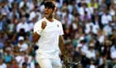 Wimbledon PIX: Alcaraz cruises; Sabalenka survives
