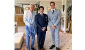 PIX: Tendulkar in elite company at Wimbledon!