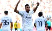 Mbappe takes Real Madrid's iconic No 10 shirt