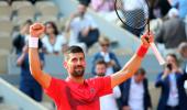 100 wins! Djokovic makes history at Roland Garros