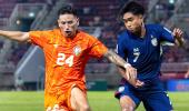 Listless India go down to Thailand in friendly tie