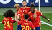 PIX: Spain beat France in thriller to enter Nations League final