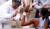 Gauff's trophy for Spike Lee after Knicks NBA heartbreak
