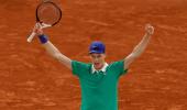 PIX: Sinner whips Djokovic, meets Alcaraz in French Open final