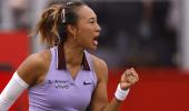Queen's Club: Zheng beats Raducanu; Maria stuns Rybakina
