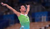 50 year old gymnast's silver lining in Tashkent