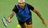 Kyrgios in tears: Wrist injury ends Indian Wells