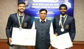 Sports Minister presents Khel Ratna to Satwik-Chirag