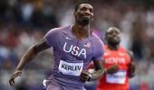 Olympian Kerley arrested for allegedly hitting ex