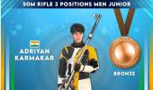ISSF Jr WC: Karmakar adds to India's medals tally