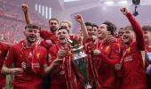 EPL PIX: Champions Liverpool sign off with draw