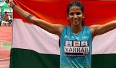 Jyothi Yarraji reveals secret mantra after golden run