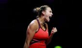 WTA Finals: Sabalenka staves off Gauff to reach semis