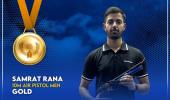 Golden debut! Samrat Rana shoots his way into history