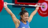 Mirabai Chanu wins silver at World Championships