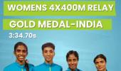 Truck driver's daughter Manisha wins relay gold!