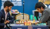 American Mishra, 16, stuns Gukesh at FIDE Grand Swiss