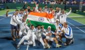 India's Davis Cup Heroes Felicitated After Dutch Win