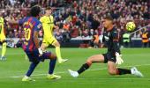 Yamal's 1st career hat-trick seals Barcelona win