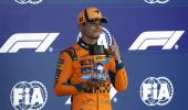 McLaren's Norris beats Antonelli for Miami sprint pole