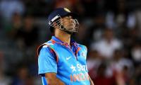 Dhoni happy despite tied game in Auckland