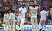 PHOTOS: Cook, Balance feast on Indian bowling