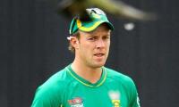 Video: De Villiers hurricane blows West Indies away!