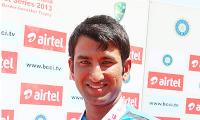 Cheteshwar should avoid the hook shot, says his father