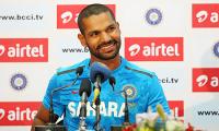 Dhawan takes charge after Smith, Starc rescue act