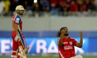 'Lucky' Sharma over the moon after claiming Gayle's wicket