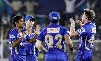 PHOTOS: Rajasthan thump Delhi, move closer to play-off berth