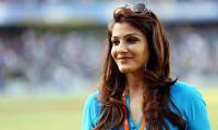 Ravishing Raveena makes IPL 'debut' at Wankhede