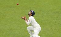 Rahane first fielder to take 8 catches in a Test