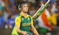 India DEFLATE South Africa skipper De Villiers