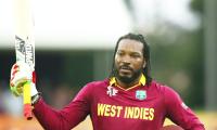 Gayle's record double century flattens Zimbabwe