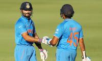 Rohit Sharma, Virat Kohli help India seal third straight win