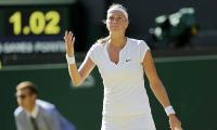 Kvitova faces around 6 months away from competition