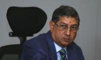 Srinivasan, Thakur to attend WC semis, Dalmiya to stay away