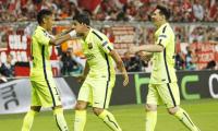 Champions League: Barca's 'MSN' network working seamlessly