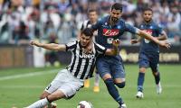 Serie A: Britos sent off as Napoli Champions League hopes fade