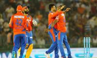 IPL PHOTOS: Bravo, Finch help Gujarat Lions ease past Punjab