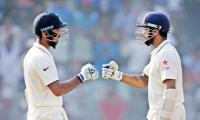 India gain upperhand after Vijay, Ashwin shine