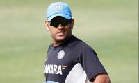 Dhoni skips nets session as Team India players go through the grind