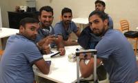 PHOTOS: Upbeat Team India in Kingston for second Test