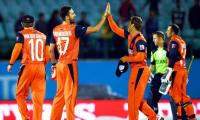 World T20: Netherlands pip Ireland in rain-hit dead rubber