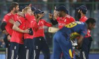 WT20 PHOTOS: England hold nerve to beat Lanka; reach semis